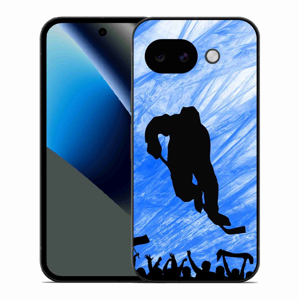 Gelový kryt mmCase na Google Pixel 10a - hokejový hráč