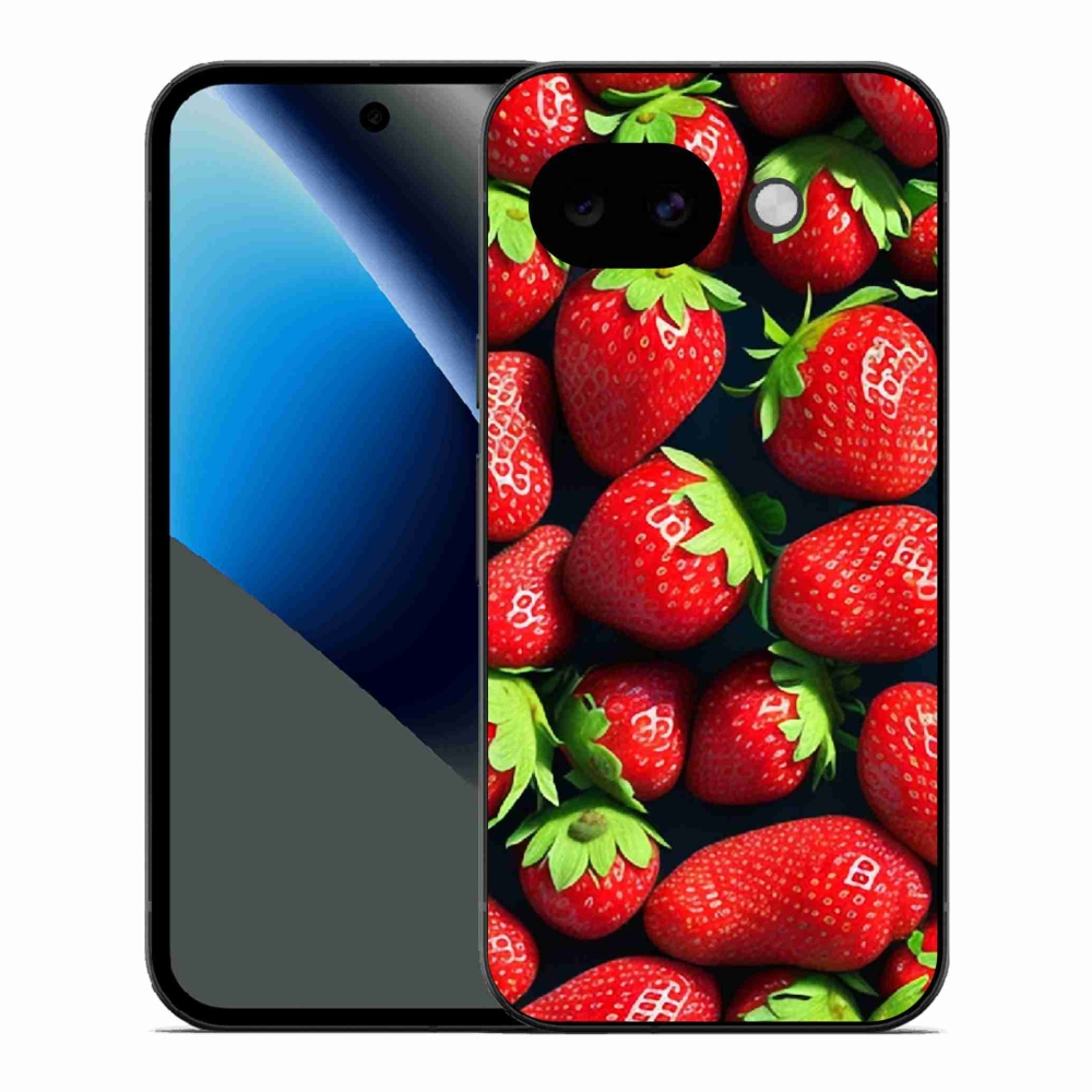 Gelový kryt mmCase na Google Pixel 10a - jahody