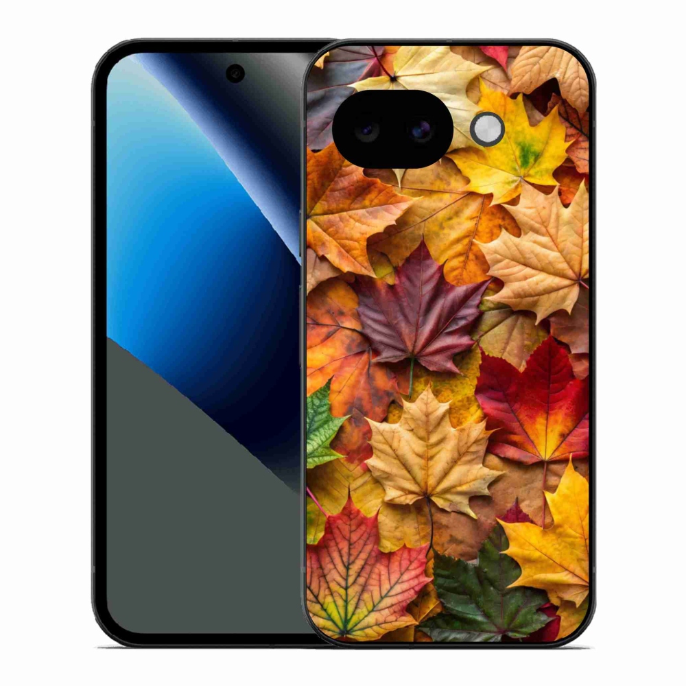 Gelový kryt mmCase na Google Pixel 10a - javorové listy 2