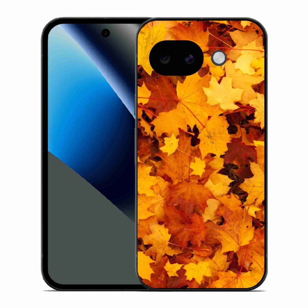 Gelový kryt mmCase na Google Pixel 10a - javorové listy