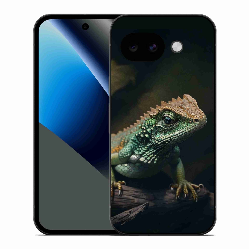 Gelový kryt mmCase na Google Pixel 10a - ještěr