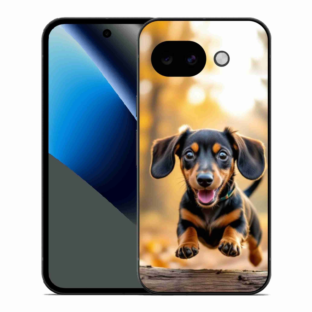 Gelový kryt mmCase na Google Pixel 10a - jezevčík 2