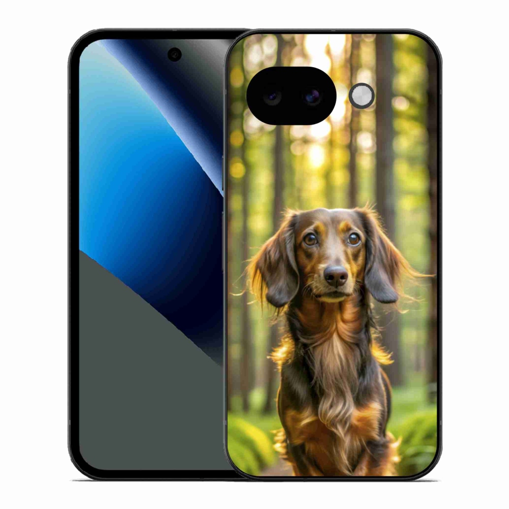 Gelový kryt mmCase na Google Pixel 10a - jezevčík 4