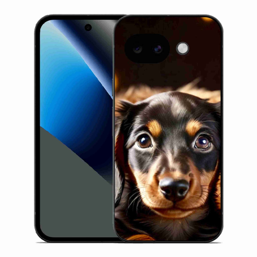 Gelový kryt mmCase na Google Pixel 10a - jezevčík