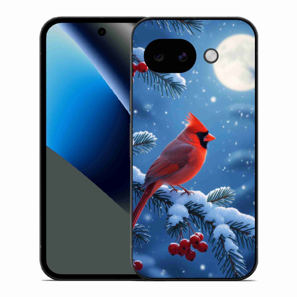 Gelový kryt mmCase na Google Pixel 10a - kardinál červený