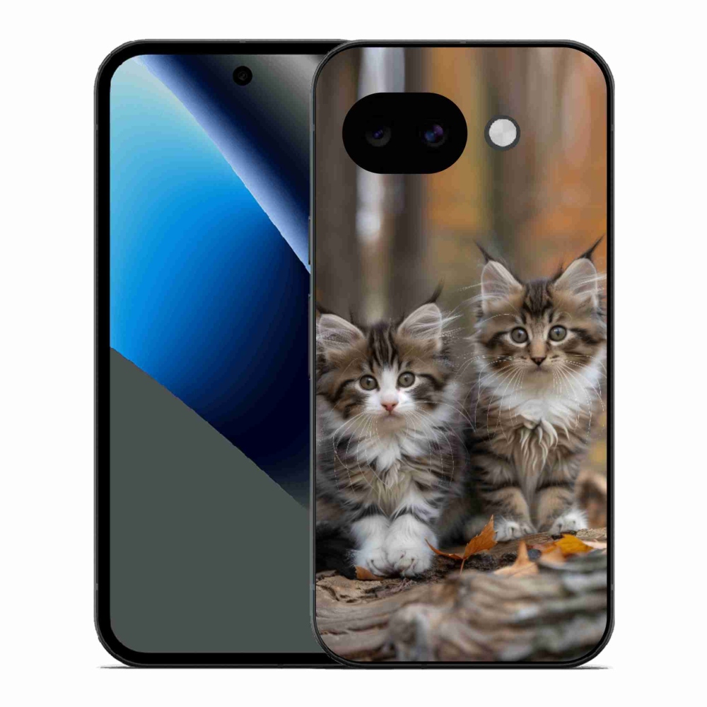 Gelový kryt mmCase na Google Pixel 10a - kočičí duo 3