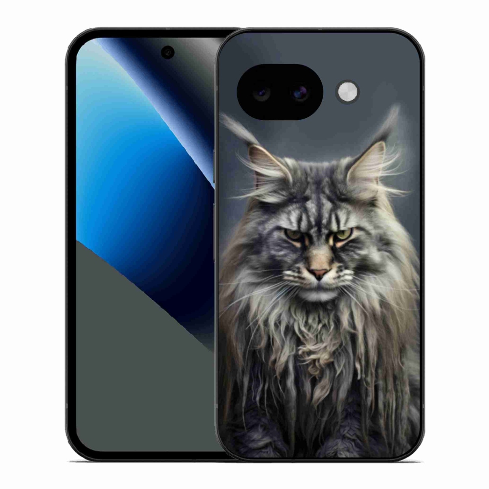 Gelový kryt mmCase na Google Pixel 10a - kočíčí pohled 4