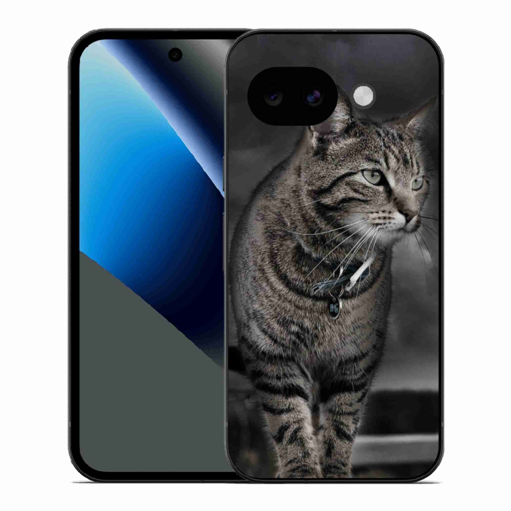 Gelový kryt mmCase na Google Pixel 10a - kočka