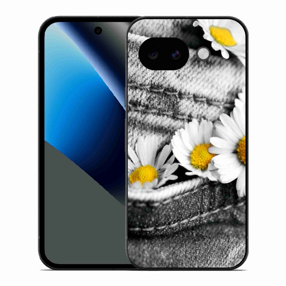 Gelový kryt mmCase na Google Pixel 10a - kopretiny