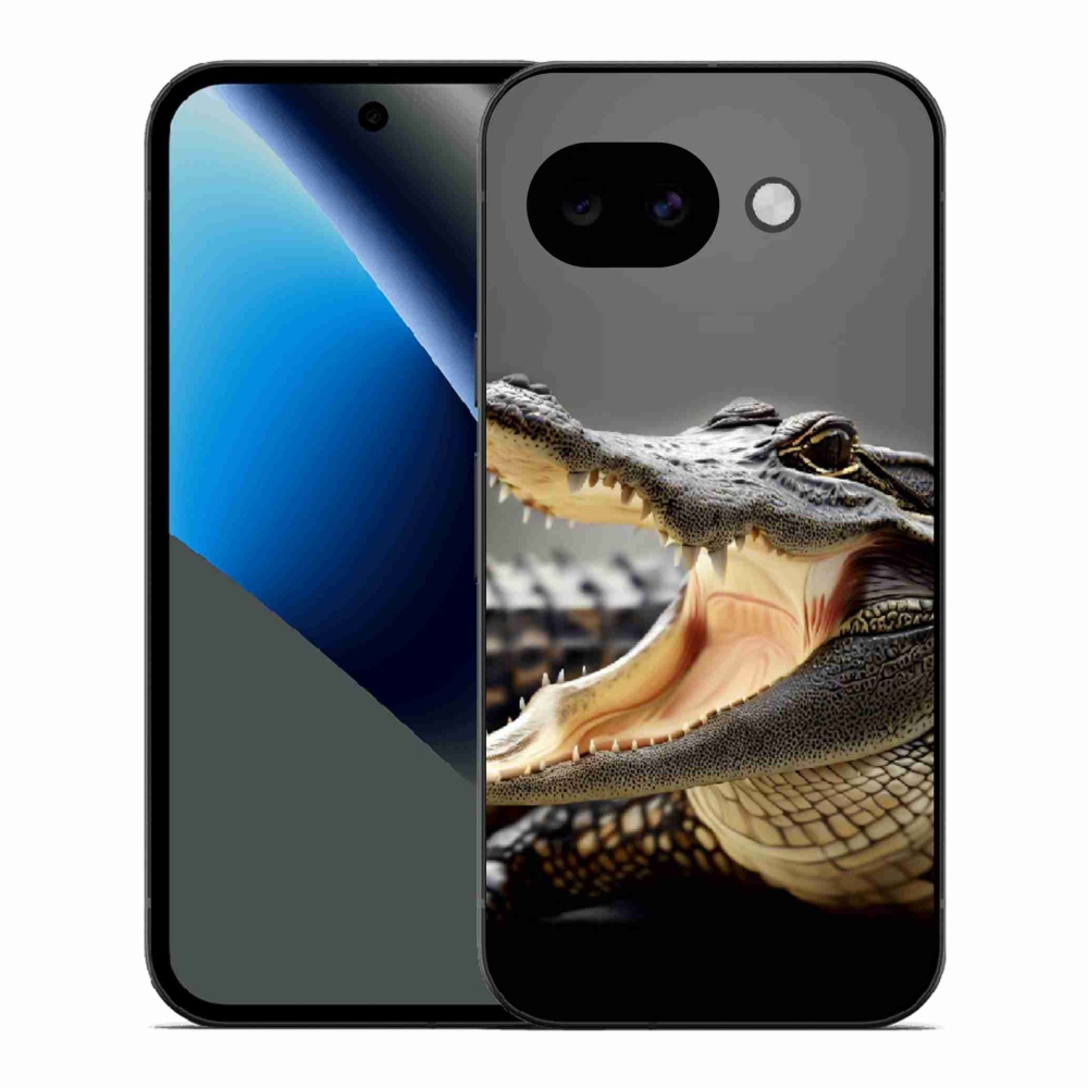 Gelový kryt mmCase na Google Pixel 10a - krokodýl