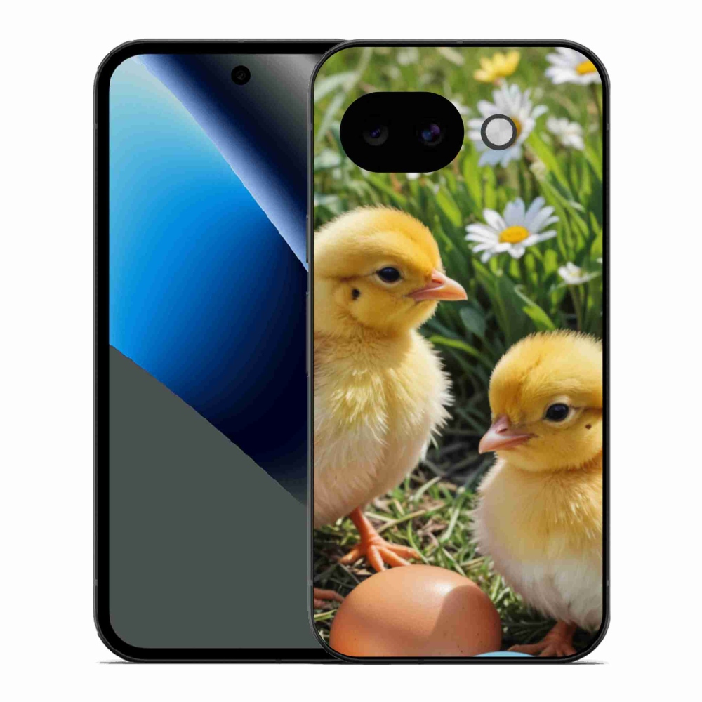 Gelový kryt mmCase na Google Pixel 10a - kuřátka