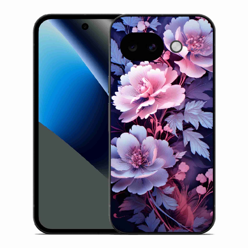 Gelový kryt mmCase na Google Pixel 10a - květiny 11