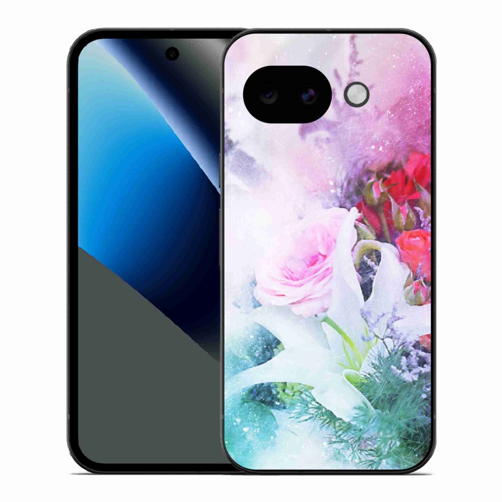 Gelový kryt mmCase na Google Pixel 10a - květiny 4