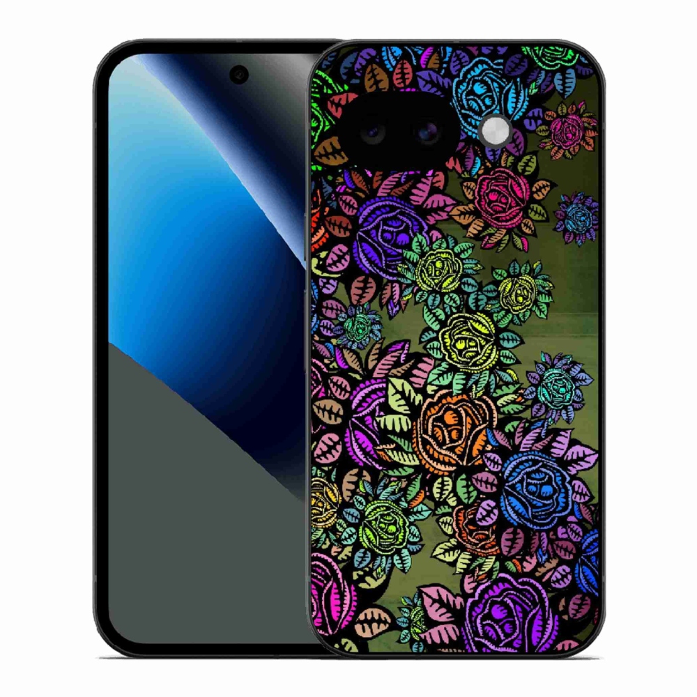 Gelový kryt mmCase na Google Pixel 10a - květiny 6