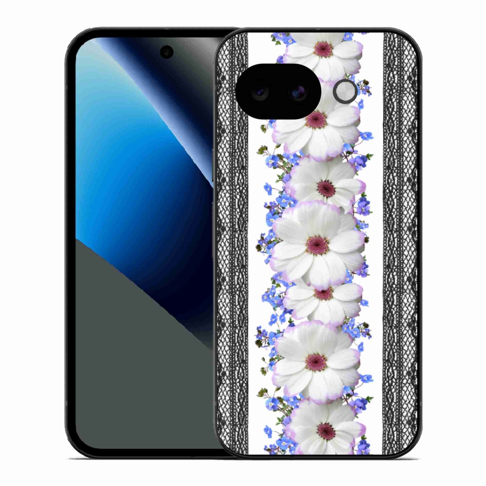 Gelový kryt mmCase na Google Pixel 10a - květiny 8