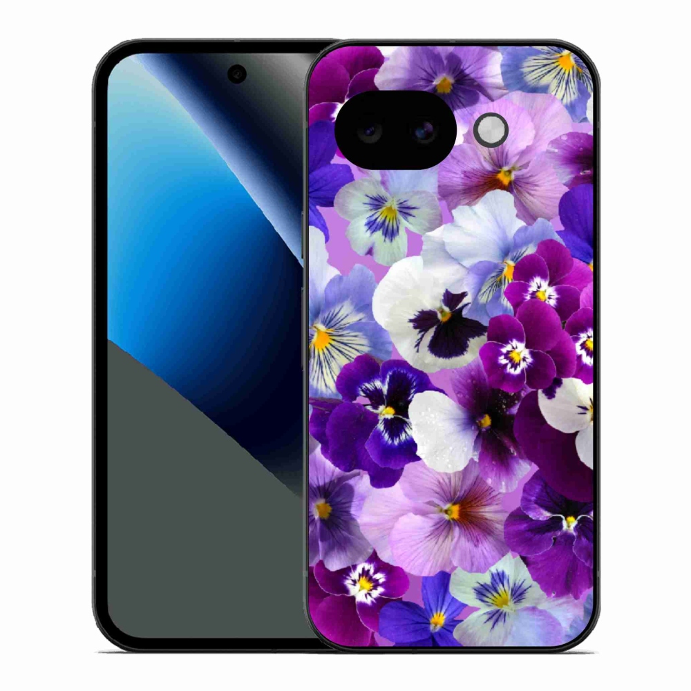 Gelový kryt mmCase na Google Pixel 10a - květiny 9