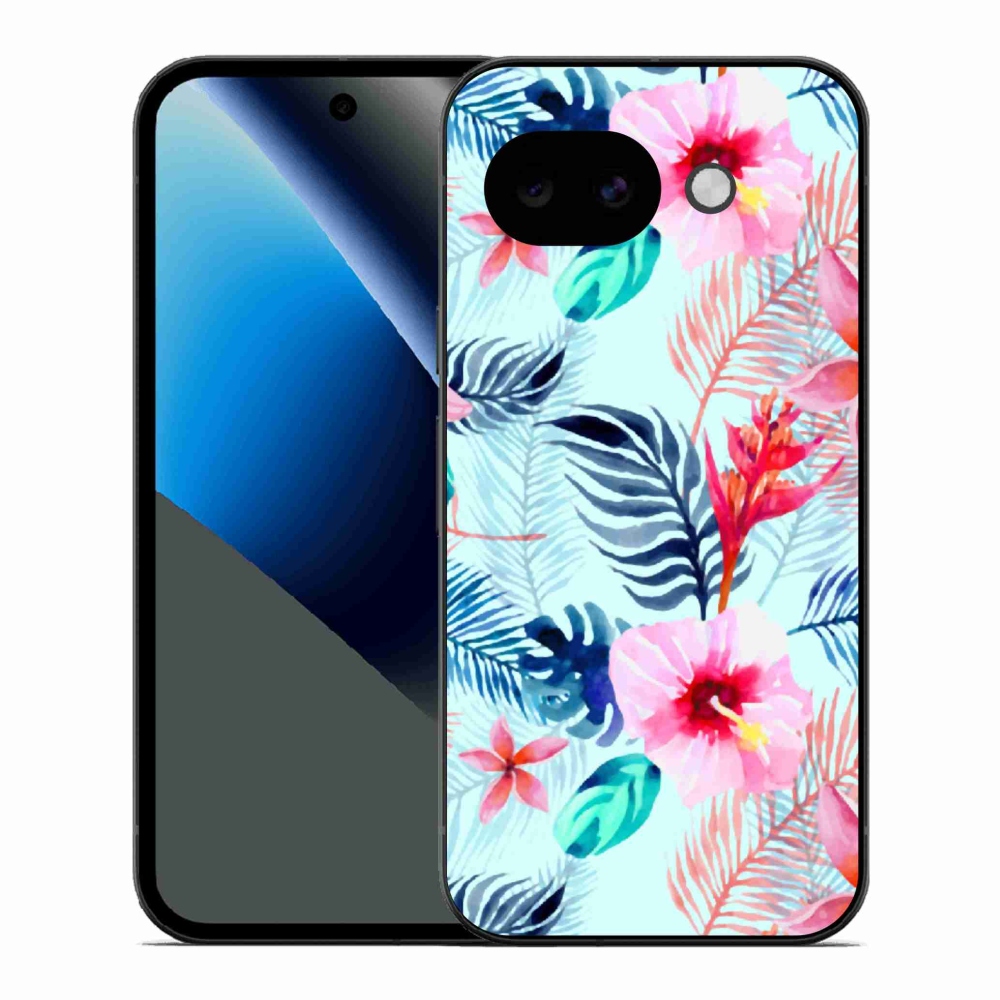 Gelový kryt mmCase na Google Pixel 10a - květiny
