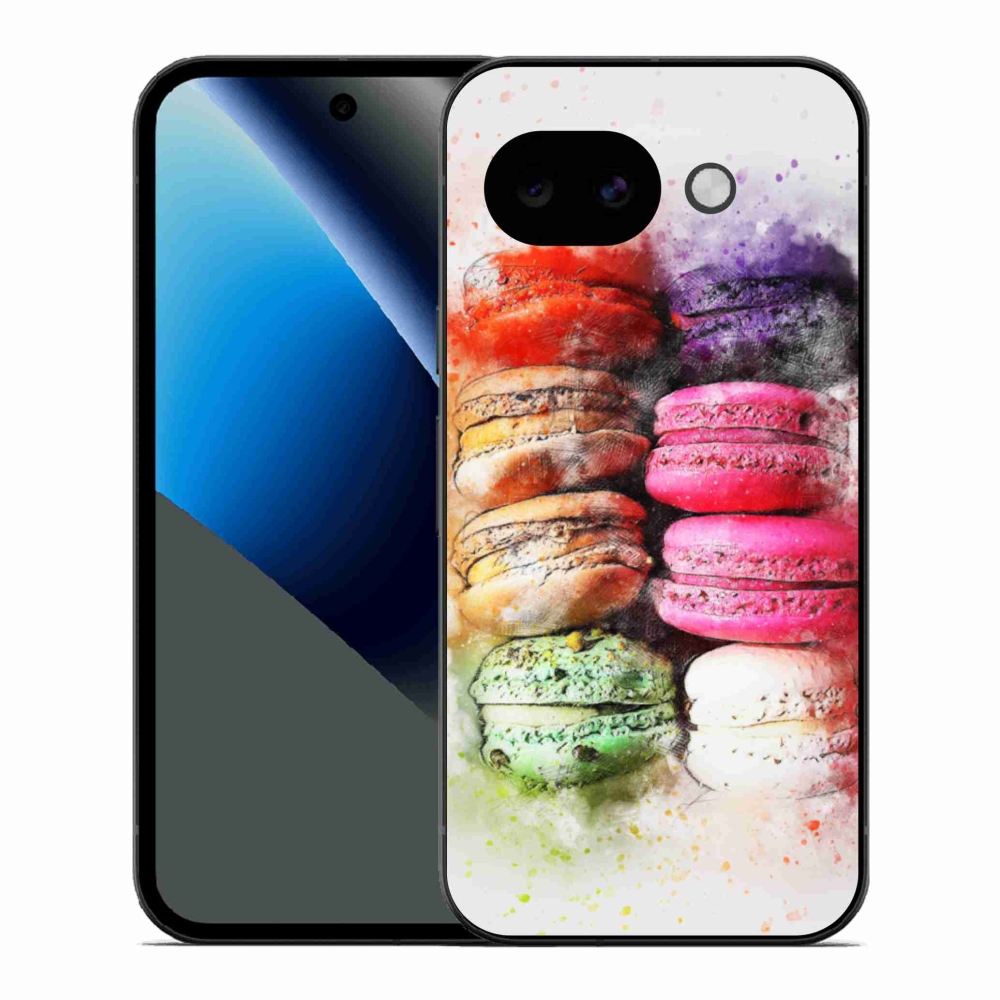 Gelový kryt mmCase na Google Pixel 10a - makrónky