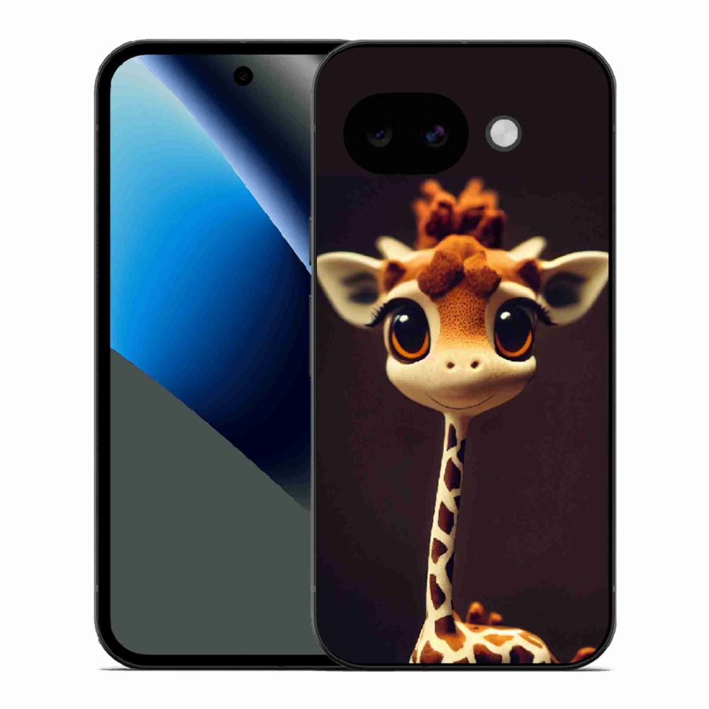 Gelový kryt mmCase na Google Pixel 10a - malá žirafa