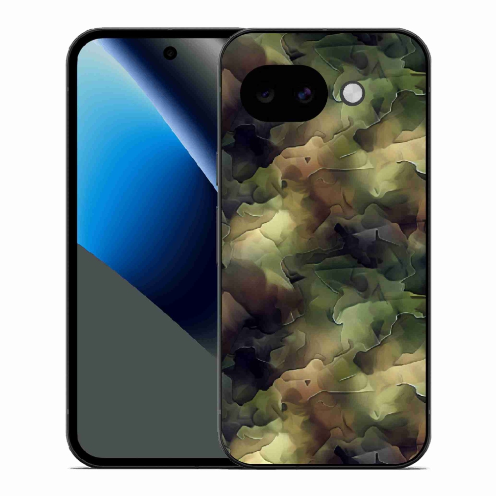 Gelový kryt mmCase na Google Pixel 10a - maskáčový vzor 10