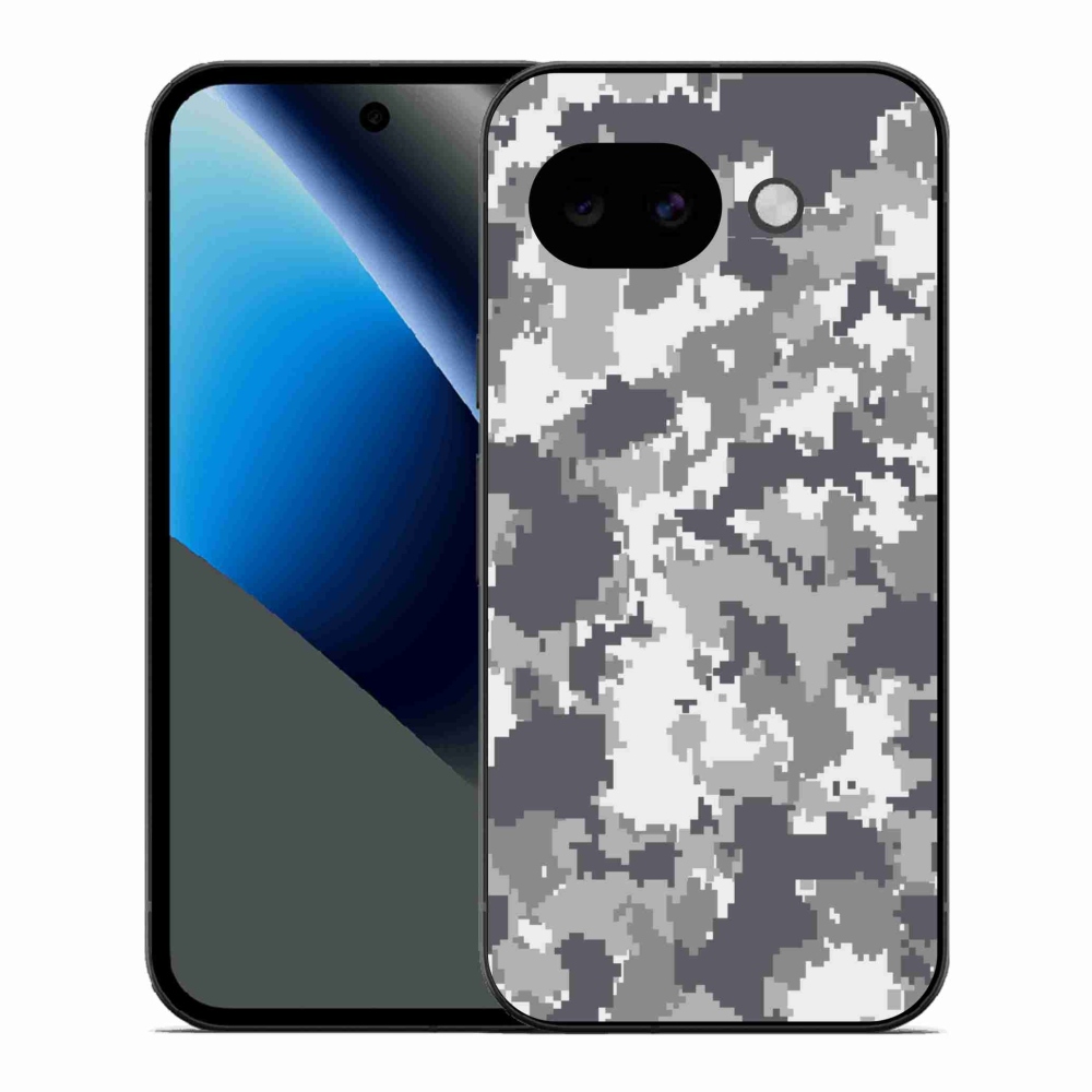 Gelový kryt mmCase na Google Pixel 10a - maskáčový vzor 2