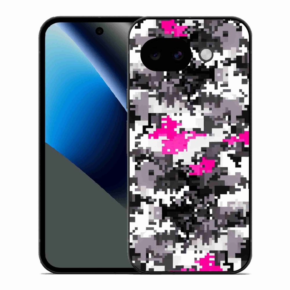 Gelový kryt mmCase na Google Pixel 10a - maskáčový vzor 4