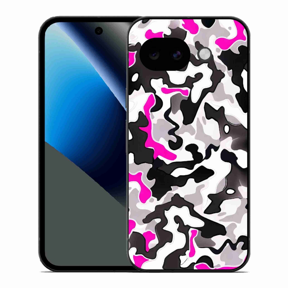 Gelový kryt mmCase na Google Pixel 10a - maskáčový vzor 5