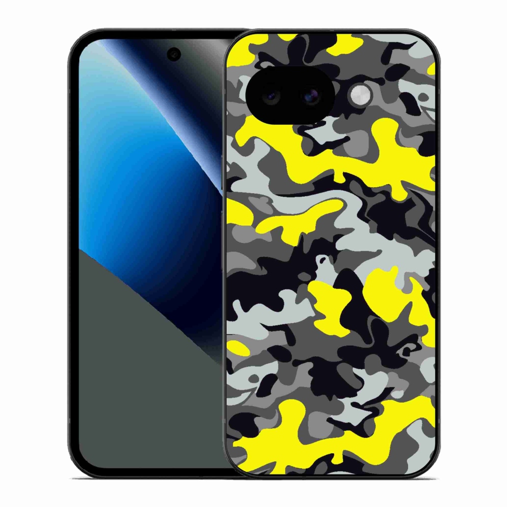 Gelový kryt mmCase na Google Pixel 10a - maskáčový vzor 6