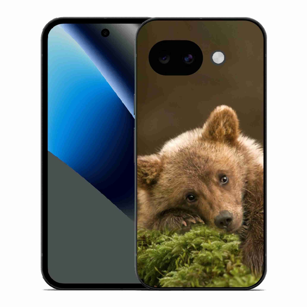 Gelový kryt mmCase na Google Pixel 10a - medvěd
