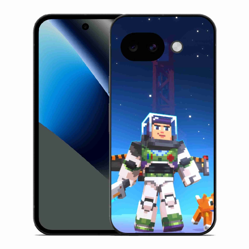 Gelový kryt mmCase na Google Pixel 10a - minecraft 2