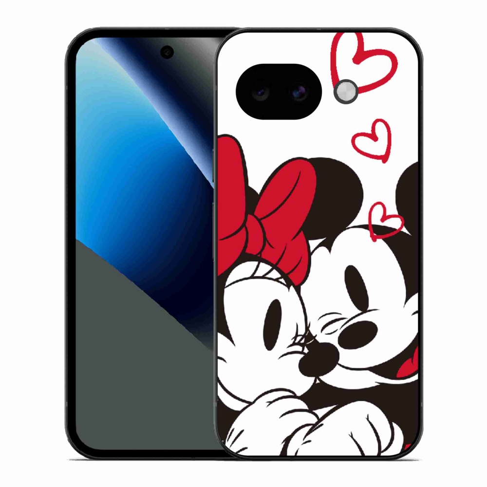 Gelový kryt mmCase na Google Pixel 10a - minnie a mickey