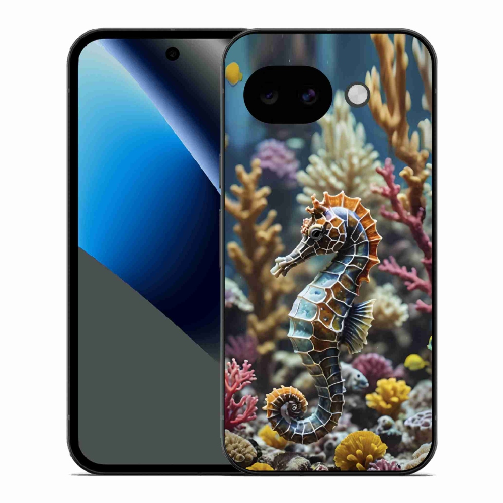 Gelový kryt mmCase na Google Pixel 10a - mořský koník 2