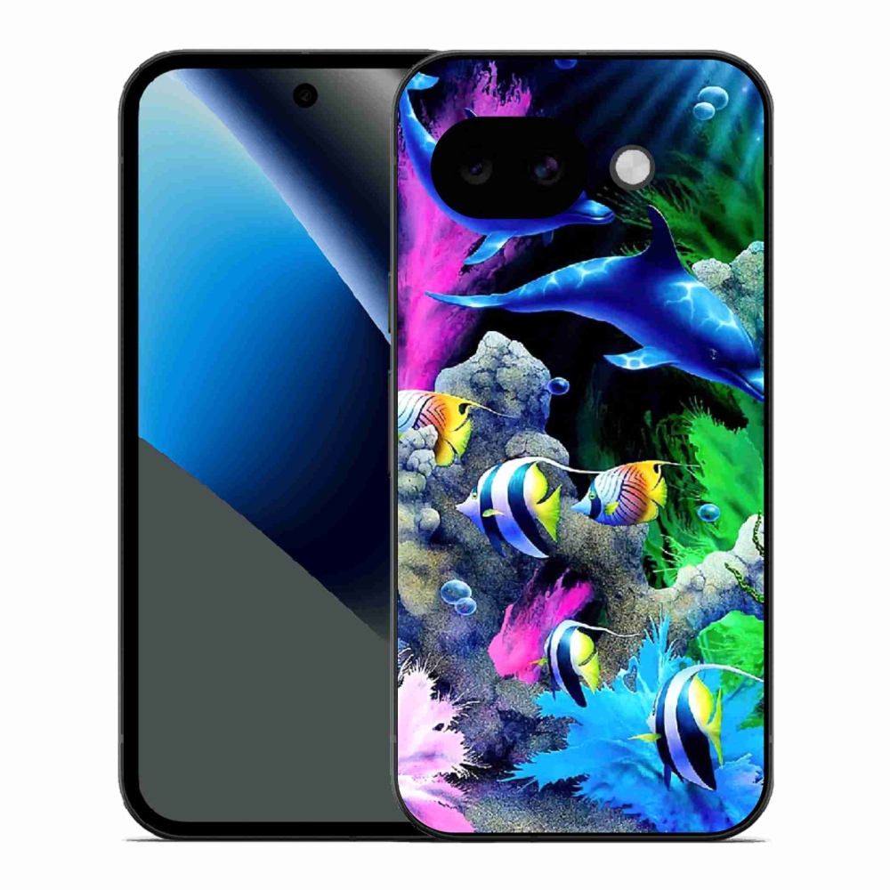 Gelový kryt mmCase na Google Pixel 10a - mořský svět