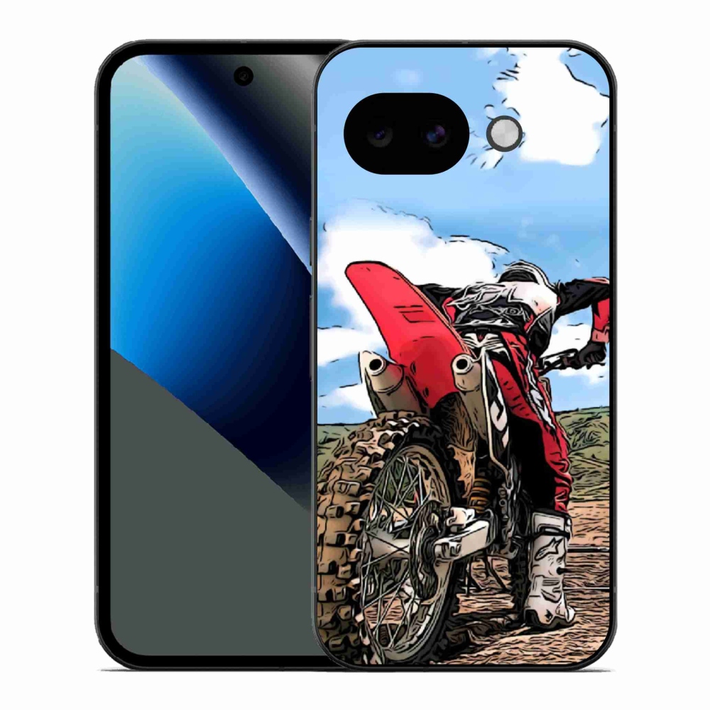 Gelový kryt mmCase na Google Pixel 10a - moto