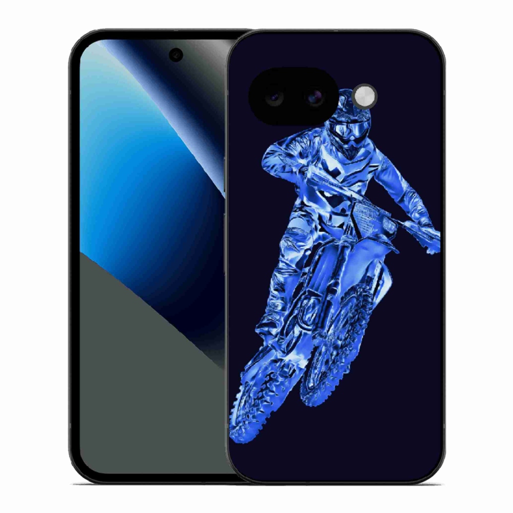 Gelový kryt mmCase na Google Pixel 10a - motocross 1