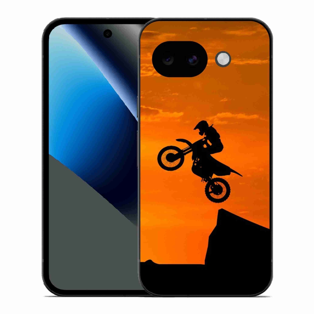 Gelový kryt mmCase na Google Pixel 10a - motocross