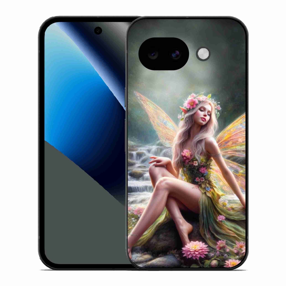 Gelový kryt mmCase na Google Pixel 10a - motýlí žena 1