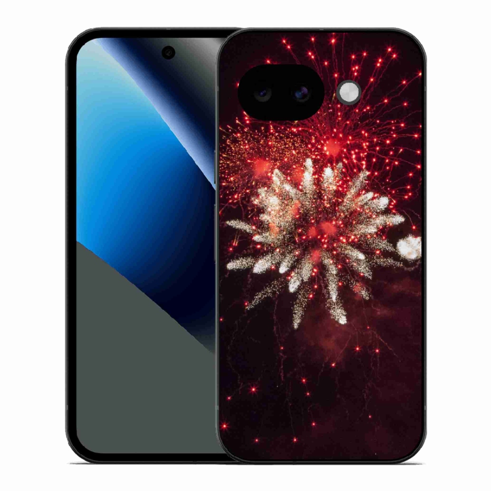 Gelový kryt mmCase na Google Pixel 10a - ohňostroj