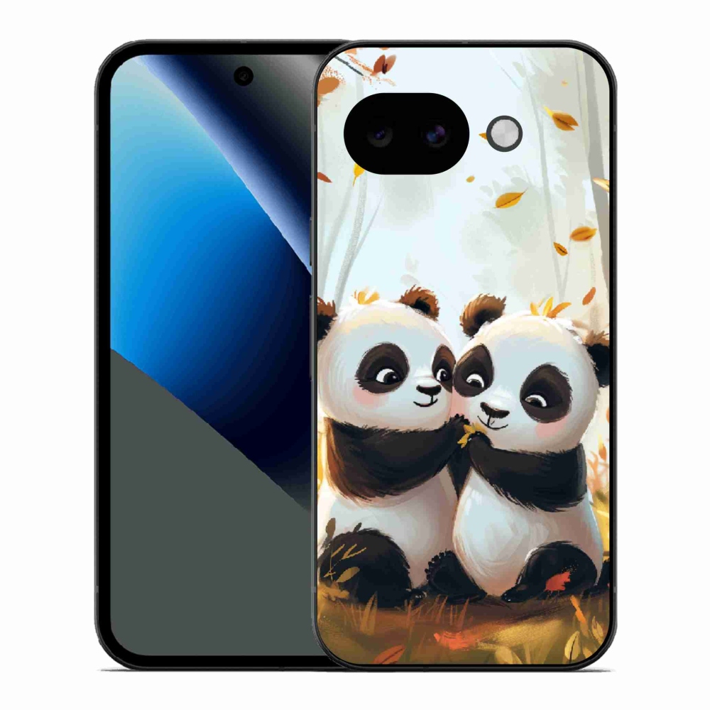 Gelový kryt mmCase na Google Pixel 10a - pandy