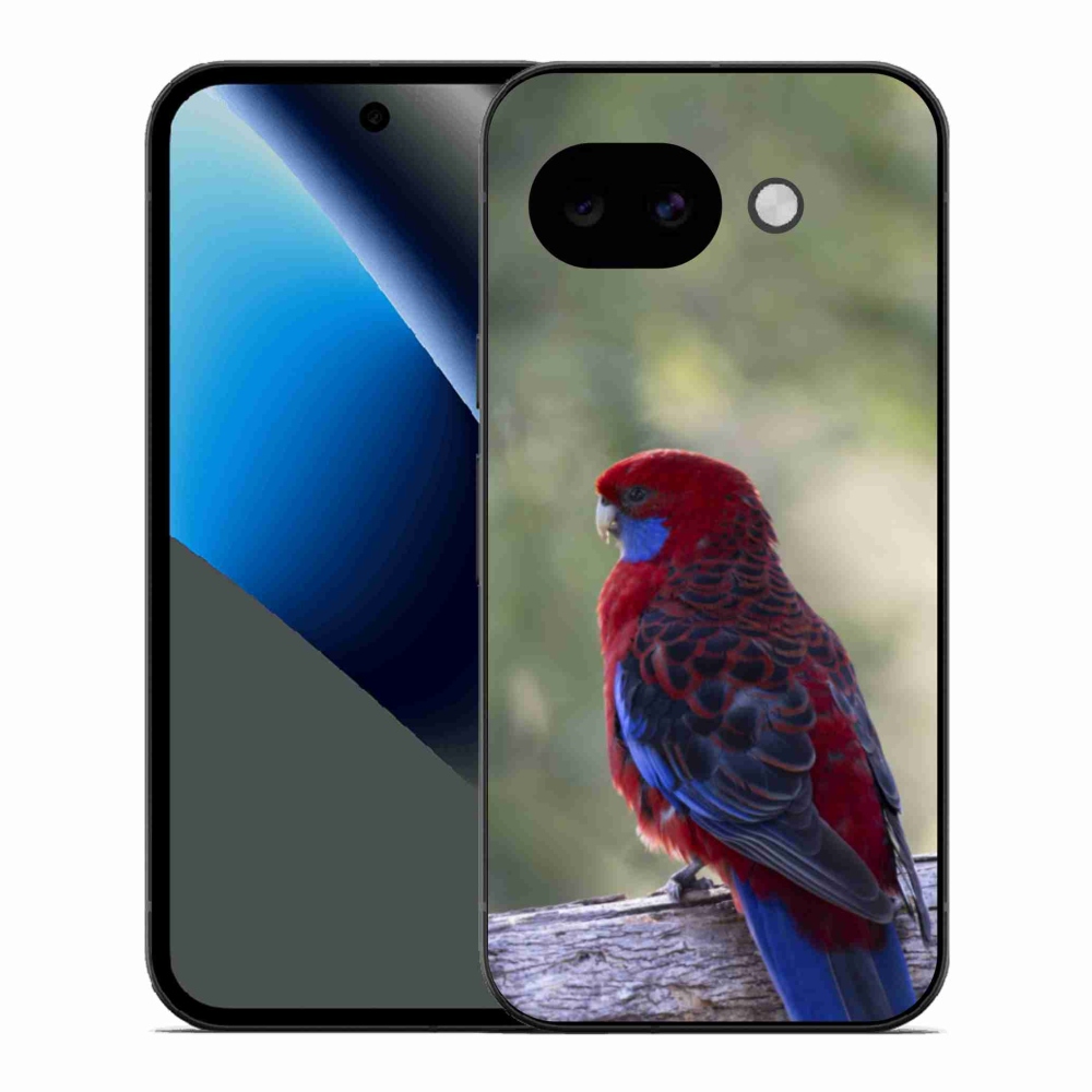 Gelový kryt mmCase na Google Pixel 10a - papoušek rosela