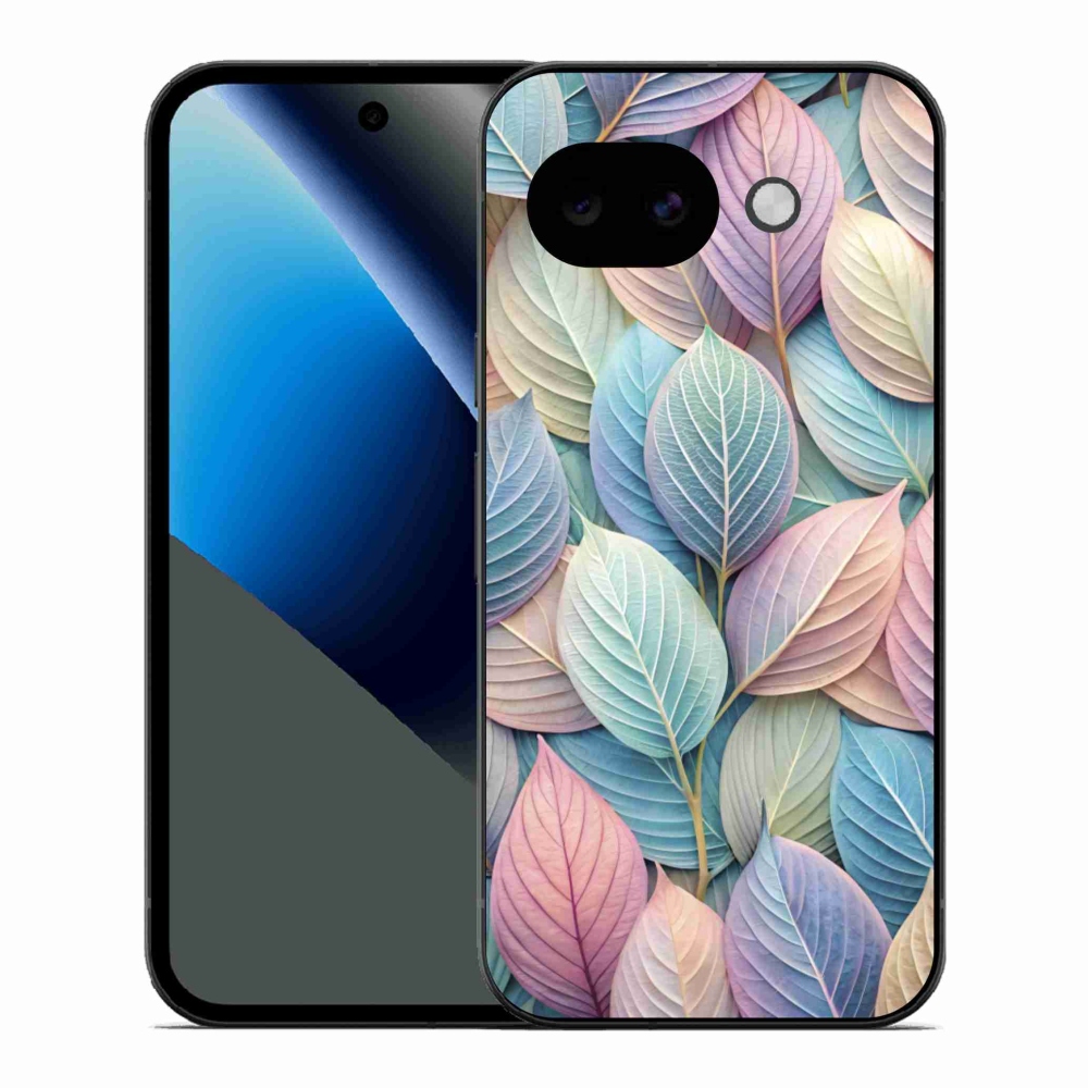 Gelový kryt mmCase na Google Pixel 10a - pastelové listy