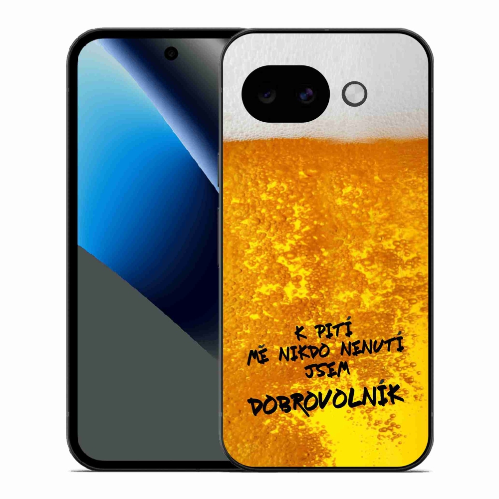 Gelový kryt mmCase na Google Pixel 10a - pivní motiv 4
