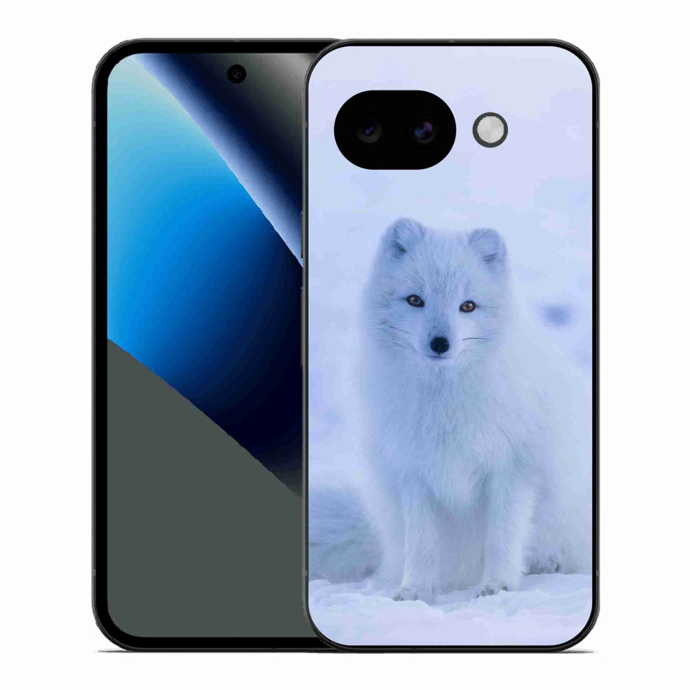 Gelový kryt mmCase na Google Pixel 10a - polární liška