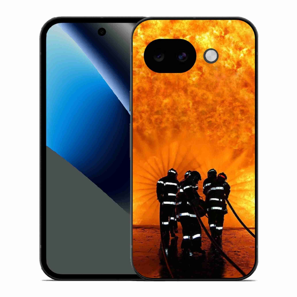 Gelový kryt mmCase na Google Pixel 10a - požár