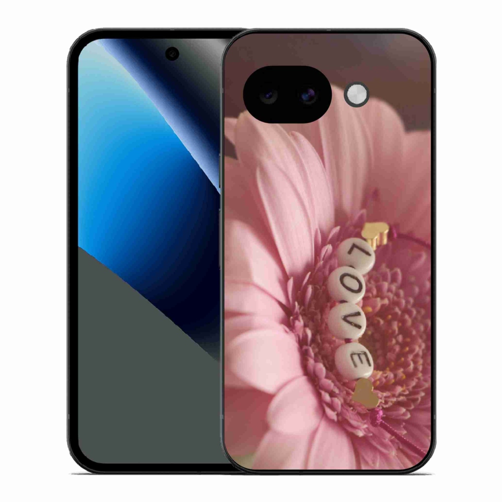 Gelový kryt mmCase na Google Pixel 10a - přívěsek love