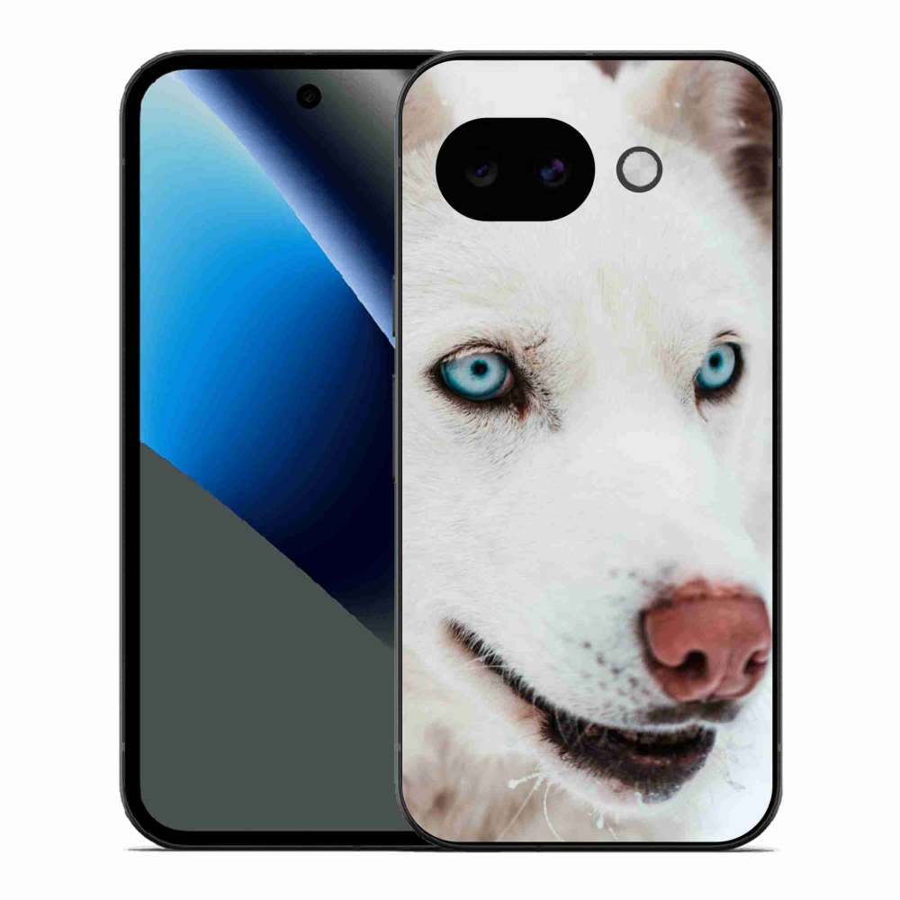 Gelový kryt mmCase na Google Pixel 10a - psí pohled