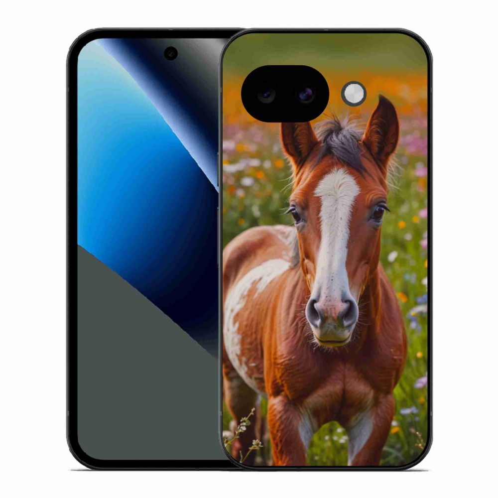 Gelový kryt mmCase na Google Pixel 10a - roztomilé hříbě