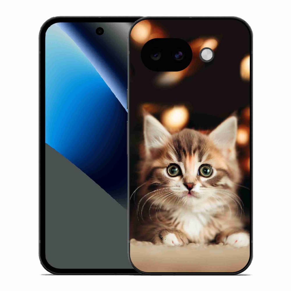 Gelový kryt mmCase na Google Pixel 10a - roztomilé kotě 2