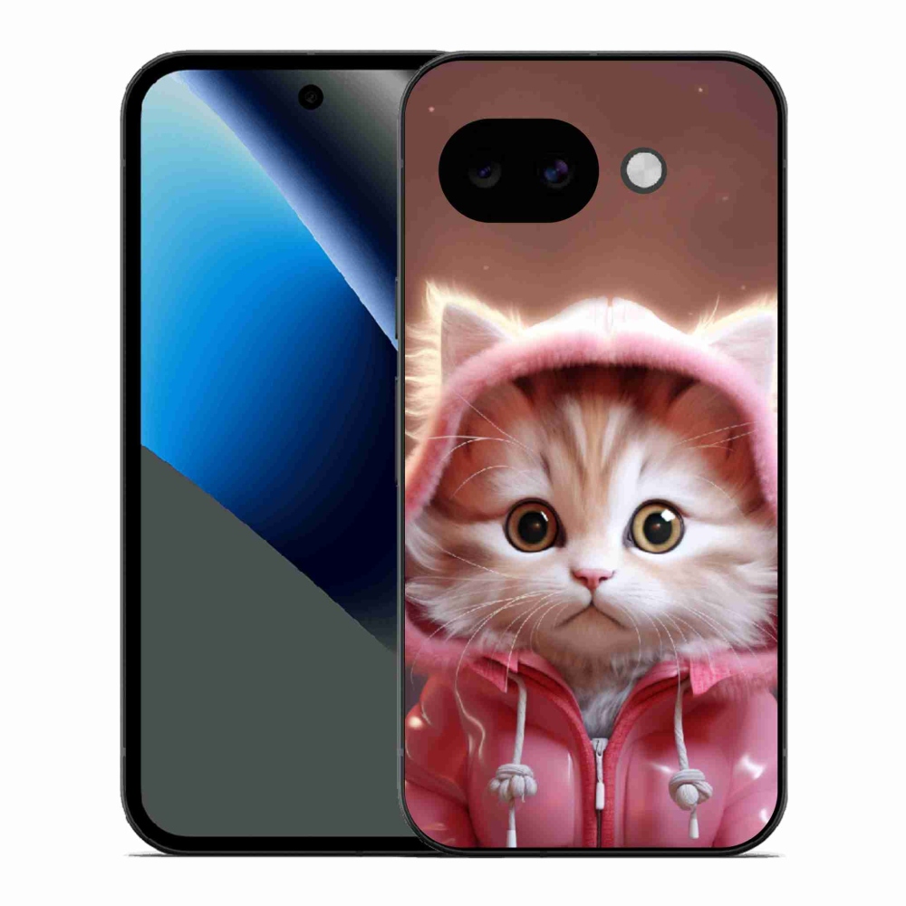 Gelový kryt mmCase na Google Pixel 10a - roztomilé kotě 3