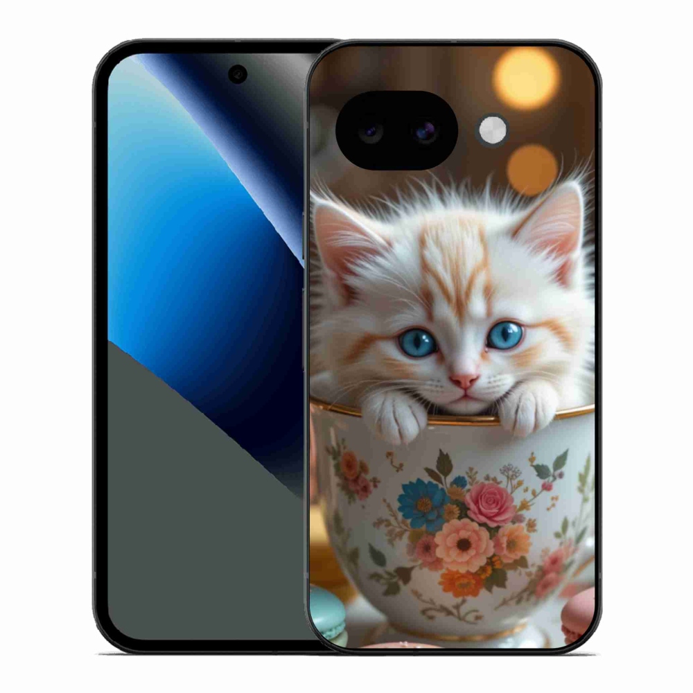 Gelový kryt mmCase na Google Pixel 10a - roztomilé kotě 6
